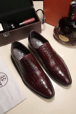 Hermes Business Men Shoes--007